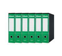 Esselte - Carpeta con mecanismo de palanca y funda, color Verde Formato Protocollo