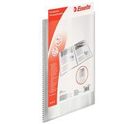 ESSELTE Carpeta con tapa personalizable - PPL 80 fundas - Transparente - 395478040