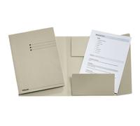 Esselte Carpeta de 3 solapas color gris A4 | 50 unidades