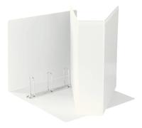 Esselte carpeta de 4 anillas personalizable, color Bianco Dorso 8.5 cm