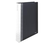 Esselte Carpeta de fundas, A4, 80 fundas, Capacidad para 160 hojas, Fundas transparentes, Tapas rígidas, Negro VIVIDA, Gama VIVIDA, 623989