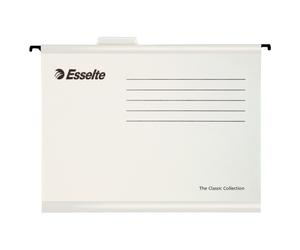 Esselte Classic Carpeta colgante reforzada | 345 mm | blanco | 25 unidades