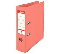 Esselte Colour`Ice - Archivador (A4, polipropileno, 75 mm, 10 unidades), color albaricoque