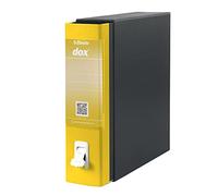 Esselte D26106 Dox 1 - Archivador de palanca formato A4, 6 unidades, color amarillo