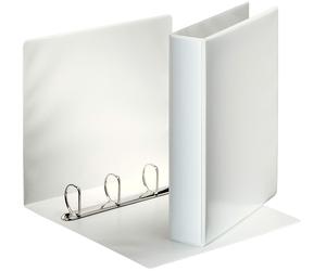 Esselte Essentials Presentation Binder, PP, 4 cm Ring Diameter, 49704 - A4, Whit