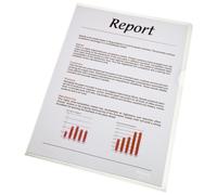 Esselte fundas abiertas transparentes lisas A4 | 10 unidades