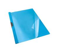 Esselte Group Vivida - Carpeta para encuadernación con clip (25 unidades, polipropileno, A4, capacidad para 30 hojas, 3 mm), color azul claro
