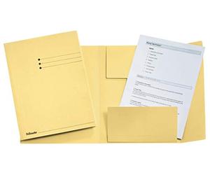 Esselte Leitz 1033307, A4, cartón Manila, amarillo
