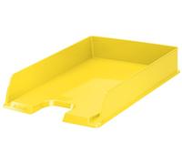 Esselte Leitz 623925 - Bandeja portadocumentos Europost VIVIDA de Esselte, estándar, Amarillo, A4