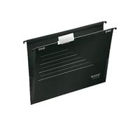 Esselte-Leitz Alpha Active - Set de carpetas colgantes, tamaño A4, color negro, paquete de 5
