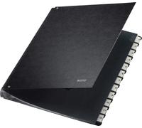 Esselte Leitz Pressboard - Clasificador con separadores de índice, negro