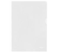Esselte-Leitz Standard Plus 54850 - Fundas plásticas archivadoras (A5, PP, granulado, 100 unidades), transparente
