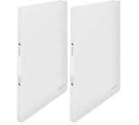 Esselte Leitz Vivida - Carpeta de anillas, A4, PP, 2 anillas, 16 mm, color blanco (Paquete de 2)