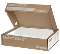 Esselte Oxford Smart, 6 paquetes de 50 sobres perforados Deluxe, formato 22 x 30, antirreflejos, con caja multiuso, apto para hogar y oficina, 397850504