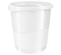 Esselte Papelera Europost, 14L, Plástico, Blanco VIVIDA, Gama VIVIDA, 623945