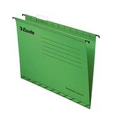 Esselte Pendaflex - Carpeta con ganchos para colgar (tamaño folio, 25 unidades), color verde