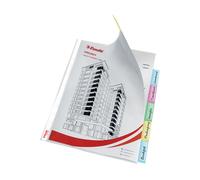 Esselte premium Fundas separadoras con 6 pestañas