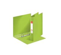 Esselte Vivida 47686 - Carpeta de anillas (A5, 10 unidades, 2 anillas, 25 mm, polipropileno), color verde