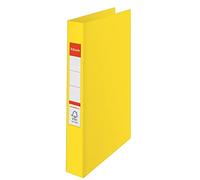 Esselte Vivida Standard Pp 4 - Round 25mm Ring Binder - Yellow
