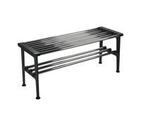 Essem Design Banco Nostalgi 100 cm Cromo-negro
