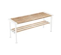 Essem Design Banco Nostalgi 100 cm Fresno-blanco