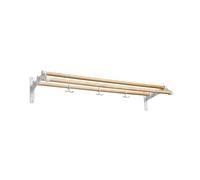 Essem Design Estante sombrerero Nostalgi 291 Abedul. base blanca