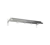 Essem Design Estante sombrerero Nostalgi 291 Cromo. base blanca