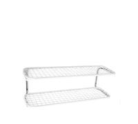 Essem Design Estante zapatero Classic 650 Blanco/cromo. 2 niveles. 120 cm