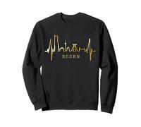 Essen Skyline Latido del Alemán Ruhrpott Corazón Love Essen Sudadera