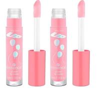 essence Bálsamo labial con brillo Up de Disney Pixar, con vitaminas, cuidado, brillante (4ml) (Paquete de 2)