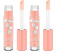 essence Bálsamo labial con brillo Up de Disney Pixar, con vitaminas, cuidado, brillante (4ml) (Paquete de 2)
