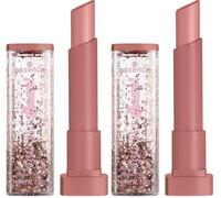essence Barra de labios get the glaze! lip glaze stick, natural, brillante, luminoso (3g) (Paquete de 2)