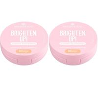 essence Base de maquillaje cushion BRIGHTEN UP! Base maquillaje (12g) (Paquete de 2)