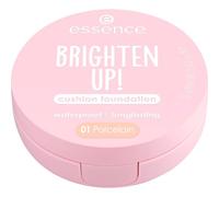 essence Base de maquillaje cushion BRIGHTEN UP!, de larga duración, iluminador, natural (12g)