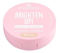 essence Base de maquillaje cushion BRIGHTEN UP!, de larga duración, iluminador, natural (12g)