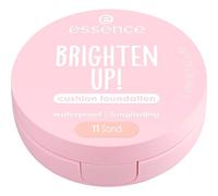 essence Base de maquillaje cushion BRIGHTEN UP!, de larga duración, iluminador, natural (12g)