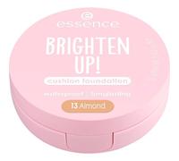 essence Base de maquillaje cushion BRIGHTEN UP!, de larga duración, iluminador, natural (12g)