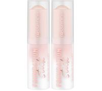 essence BASE DE MAQUILLAJE EN BARRA, cuidado, cubriente, soft focus, natural (10g) (Paquete de 2)