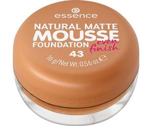 essence BASE NATURAL MATTE MOUSSE, matificante, cubriente, expresión del resultado, mate (16g)
