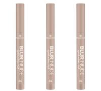 essence BLUR NUDE Eyeshadow Stick - Sombra de ojos (nº 06, color nude, de larga duración, altamente pigmentada, resultado inmediato, vegano, sin micropartículas de plástico, sin nanopartículas, sin
