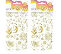 Essence Body Tatos, n.º 01, multicolor, colorido, metálico, mate, sin acetona, vegano, sin micropartículas de plástico, sin alcohol, 1 unidad (8 unidades) (Paquete de 2)