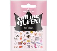Essence Call Me Queen! Nail Stickers, Multicoloured, Covering, Express Result, Easy to Remove, Nanoparticles Free, Pack of 1 (45 Pieces)
