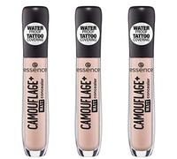 essence CAMOUFLAGE+ Corrector Mate, Corrector, Cobertura de Tatuajes, N.º 10 Rosa Claro, Nude, Mate, Sin Aceite, Impermeable, Sin Alcohol, Paquete de 3 (3 x 5 ml)