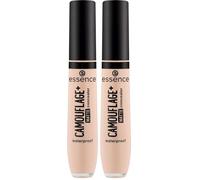 essence CAMOUFLAGE+ MATT corrector, de larga duración, matificante, cubriente, mate (8ml) (Paquete de 2)