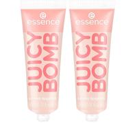 Essence Cosmetics Brillo de labios JUICY BOMB PARTY jumbo, dar volumen, resultado inmediato, brillante, translúcido, 30 ml (Paquete de 2)