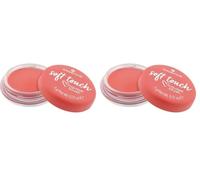 Essence Cosmetics Colorete En Mousse Soft Touch, Resultado Inmediato, Natural, Mate, 5 g (Paquete de 2)