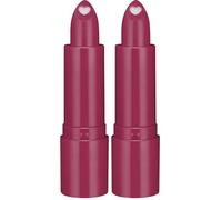 Essence Cosmetics HEART CORE bálsamo labial afrutado, suavizar, cuidado, con grasas, resultado inmediato, 3 g (Paquete de 2)
