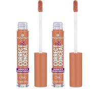 Essence Cosmetics Iluminador para las ojeras CORRECT y CONCEAL, iluminador, corrector de color, natural, 3.5 ml (Paquete de 2)