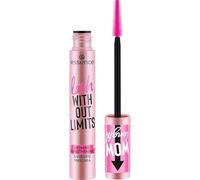 Essence Cosmetics MÁSCARA WITHOUT LIMITS EXTREME LENGTHENING & VOLUME, de larga duración, dar volumen, Ultranegro, alargar, 13 ml