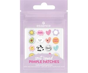 Essence Cosmetics Parches para granos PIMPLE PATCHES, antimanchas, cuidado, cubriente, calmante, 32 piezas